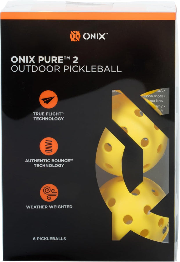 Pickleball Outdoor Balls - Pure 2 and Dura 40